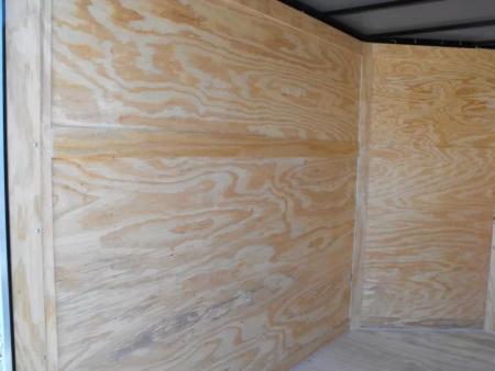 New HUGE SALE WHILE THEY LAST !!!  Enclosed Trailer 6 X 8 Ramp  6' 6"  Interior(( Silver Mist   In Color  080 Skin))  Tube Construction