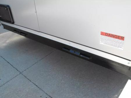 New HUGE SALE WHILE THEY LAST !!!  Enclosed Trailer 6 X 8 Ramp  6' 6"  Interior(( Silver Mist   In Color  080 Skin))  Tube Construction