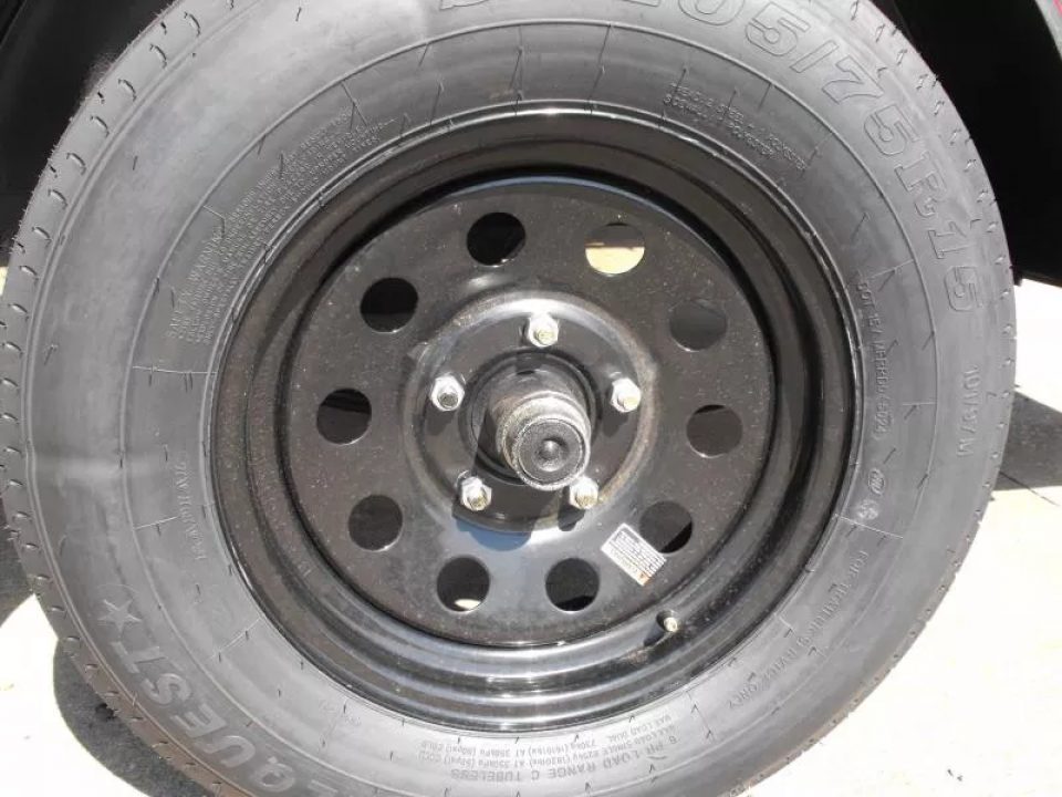 New Hi-Wall Utility Trailer 77 X 10   Mesh Sides 24"