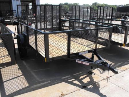 New Hi-Wall Utility Trailer 77 X 10   Mesh Sides 24"