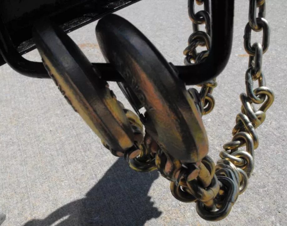 New Equipment Trailer Steel Deck 83 X 16 Dove 14000 GVWR  HD Equipment Ramps Covered #6 Mesh