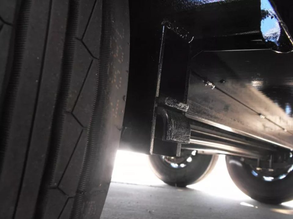 New Equipment Trailer Steel Deck 83 X 16 Dove 14000 GVWR  HD Equipment Ramps Covered #6 Mesh