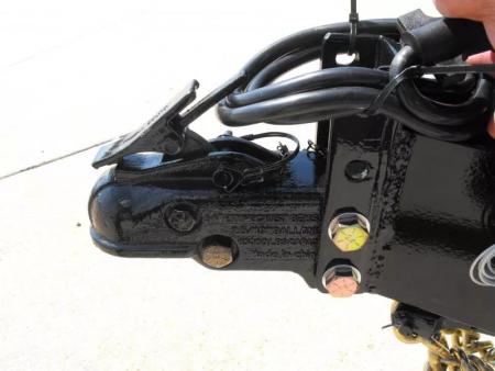 New Equipment Trailer Steel Deck 83 X 16 Dove 14000 GVWR  HD Equipment Ramps Covered #6 Mesh