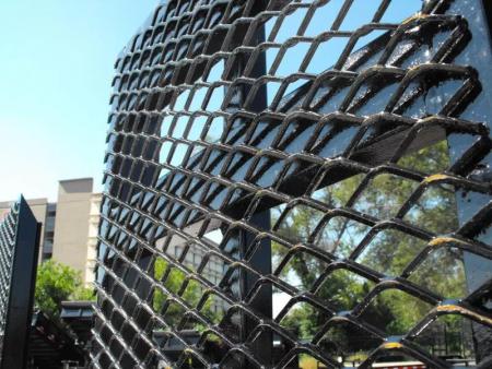 New Equipment Trailer Steel Deck 83 X 16 Dove 14000 GVWR  HD Equipment Ramps Covered #6 Mesh