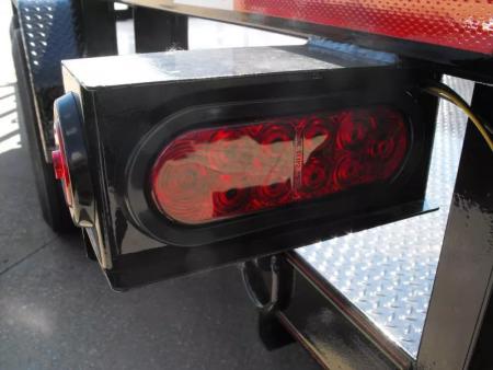 New Equipment Trailer Steel Deck 83 X 18 Dove 14000 GVWR  HD Equipment Ramps Covered #6 Mesh