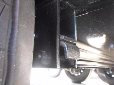 New Equipment Trailer Steel Deck 83 X 18 Dove 14000 GVWR  HD Equipment Ramps Covered #6 Mesh