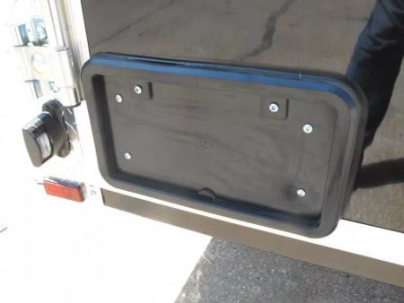 New HUGE Sale  Enclosed Trailer  4 X 8 Barn Door 4'  Interior   Black In Color 080 Skin