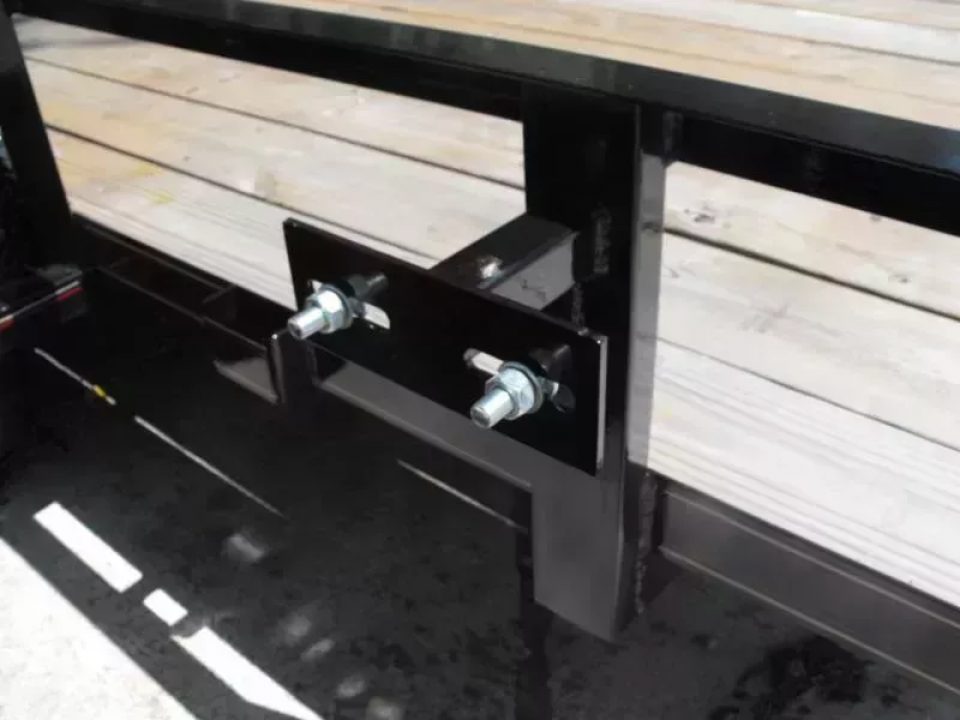 New 83 X 10 Utility Trailer   HD Spring Assisted Ramp Folds Forward and rear for loading