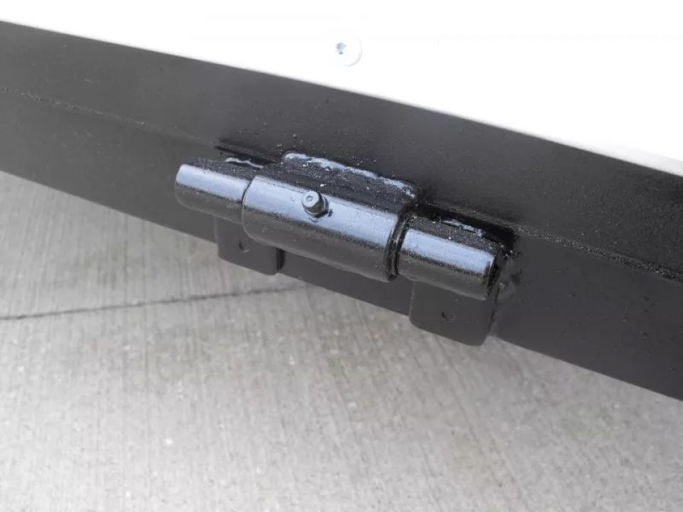 New Trailer 5 X 8  Ramp Door   5'  Tall White In Color All Tube Built