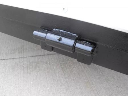 New Trailer 5 X 8  Ramp Door   5'  Tall White In Color All Tube Built