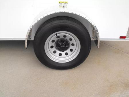 New Trailer 5 X 8  Ramp Door   5'  Tall White In Color All Tube Built