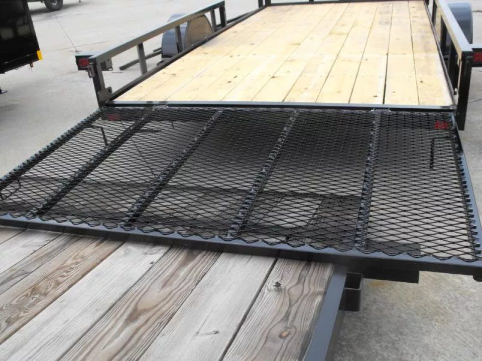 New 83 X 14 ATV / Utility Trailer Side Load Rear Load With Ramp