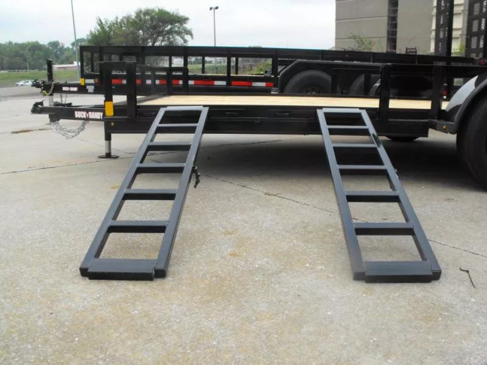 New 83 X 14 ATV / Utility Trailer Side Load Rear Load With Ramp