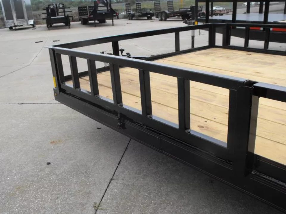 New 83 X 14 ATV / Utility Trailer Side Load Rear Load With Ramp