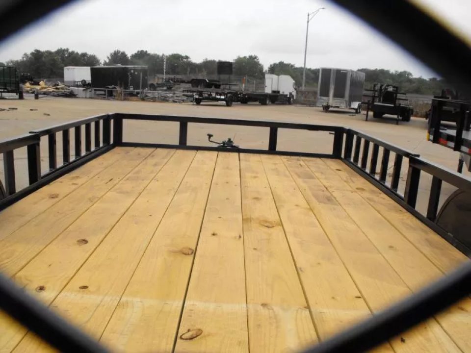 New 83 X 14 ATV / Utility Trailer Side Load Rear Load With Ramp