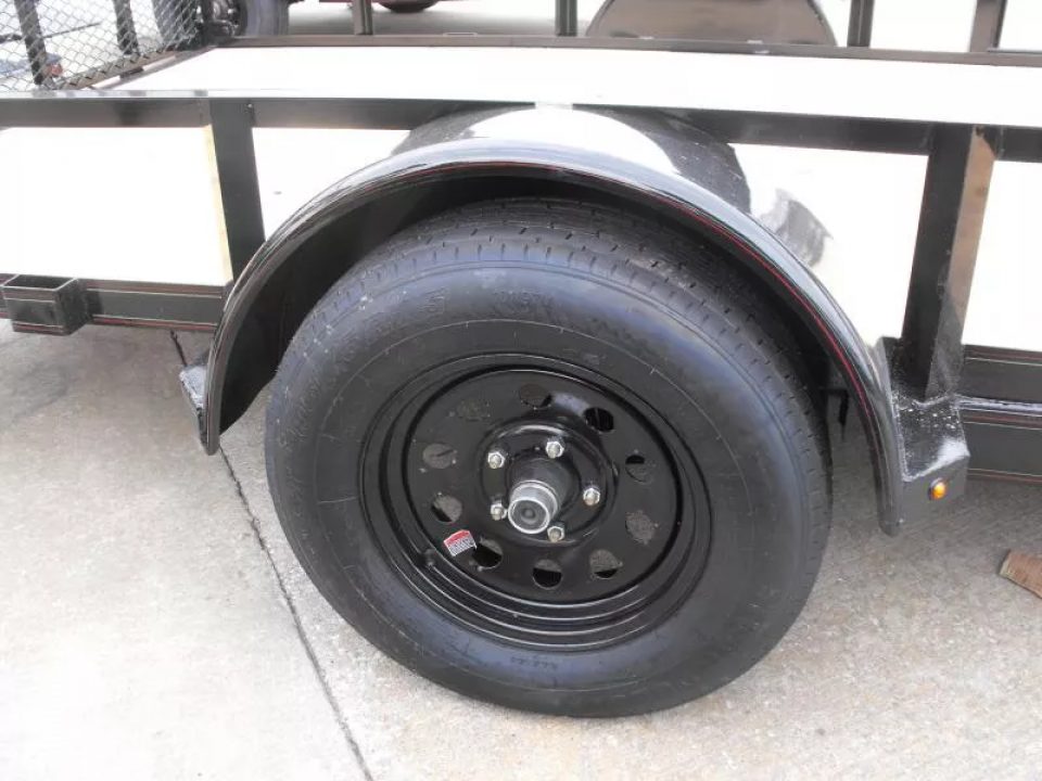 New 83 X 14 ATV / Utility Trailer Side Load Rear Load With Ramp