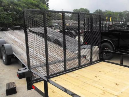 New 83 X 14 ATV / Utility Trailer Side Load Rear Load With Ramp