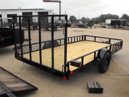 New 83 X 14 ATV / Utility Trailer Side Load Rear Load With Ramp