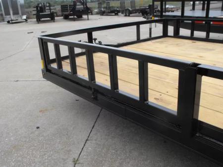 New 83 X 14 ATV / Utility Trailer Side Load Rear Load With Ramp