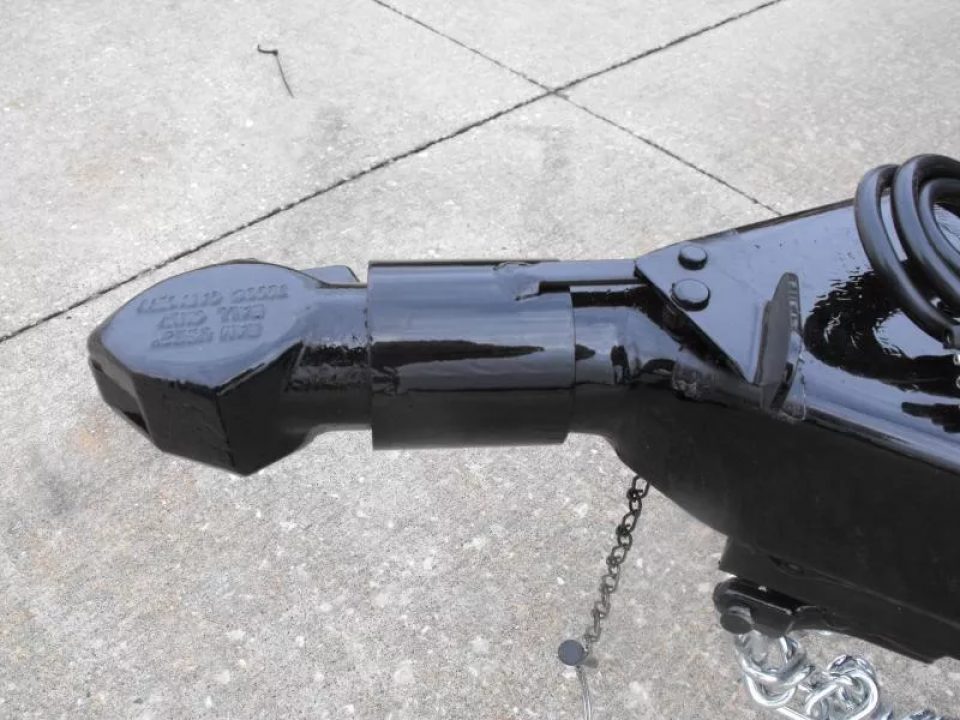 New Utility Trailer 83 X 12 Smooth Walls 24" Rear Gate Has 5200 LB Axle