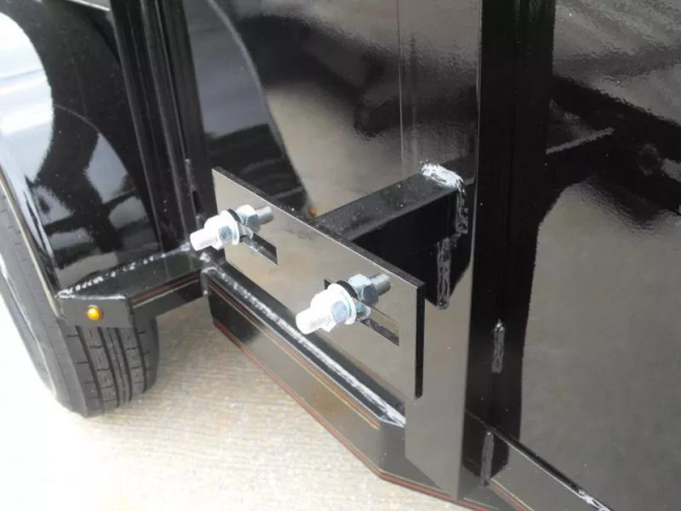 New Utility Trailer 83 X 12 Smooth Walls 24" Rear Gate Has 5200 LB Axle