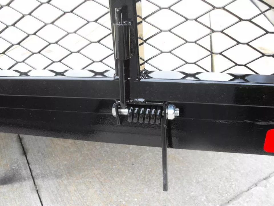 New Utility Trailer 83 X 12 Smooth Walls 24" Rear Gate Has 5200 LB Axle