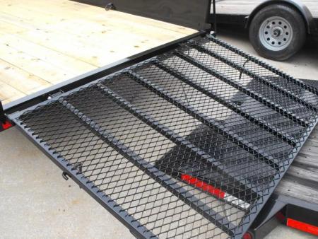 New Utility Trailer 83 X 12 Smooth Walls 24" Rear Gate Has 5200 LB Axle