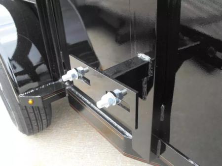 New Utility Trailer 83 X 12 Smooth Walls 24" Rear Gate Has 5200 LB Axle