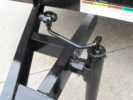 New Utility Trailer 83 X 12 Smooth Walls 24" Rear Gate Has 5200 LB Axle