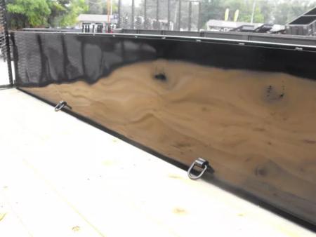 New Utility Trailer 83 X 12 Smooth Walls 24" Rear Gate Has 5200 LB Axle