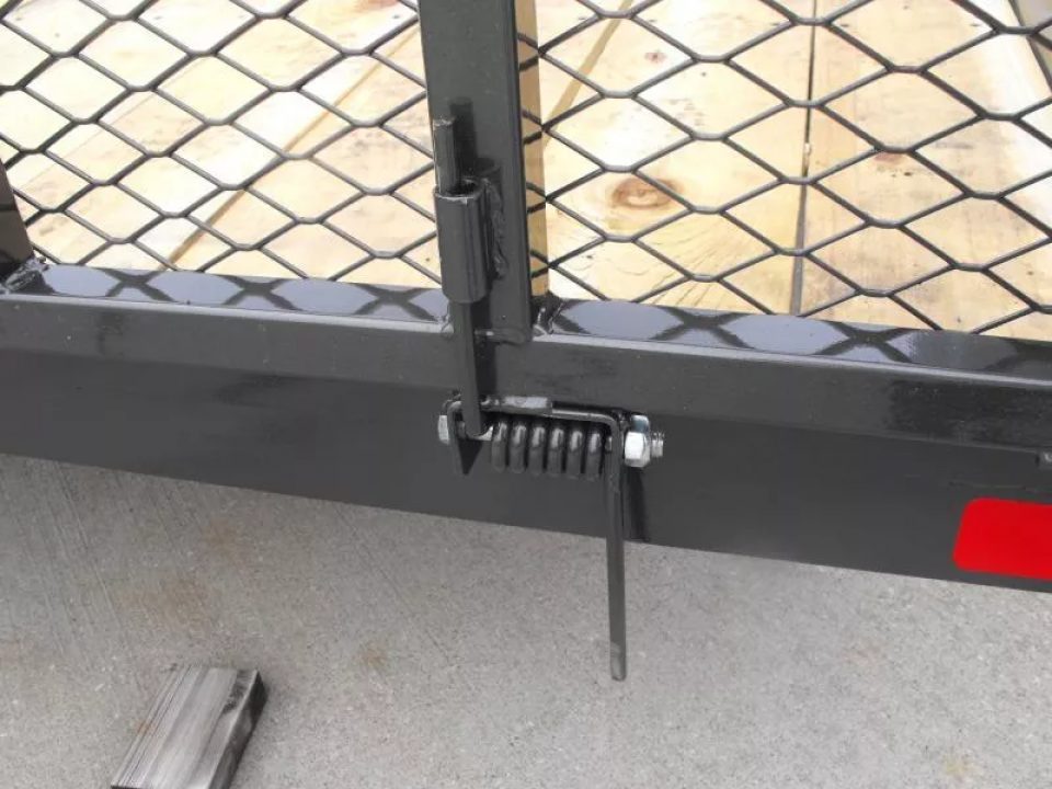 New Utility Trailer 83 X 14 Smooth Hi-Wall 24" Gate 5200 LB Axle