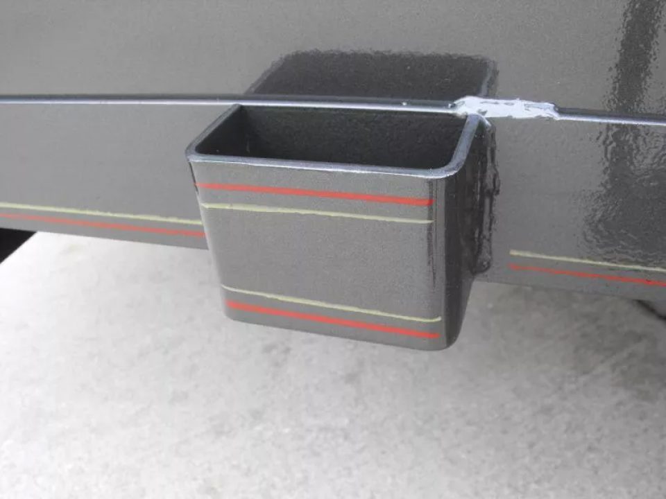 New Utility Trailer 83 X 14 Smooth Hi-Wall 24" Gate 5200 LB Axle