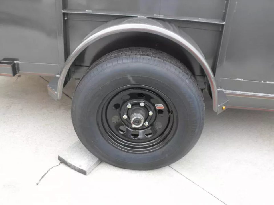 New Utility Trailer 83 X 14 Smooth Hi-Wall 24" Gate 5200 LB Axle