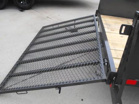 New Utility Trailer 83 X 14 Smooth Hi-Wall 24" Gate 5200 LB Axle