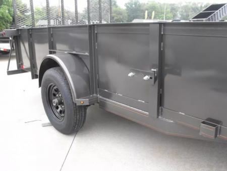 New Utility Trailer 83 X 14 Smooth Hi-Wall 24" Gate 5200 LB Axle