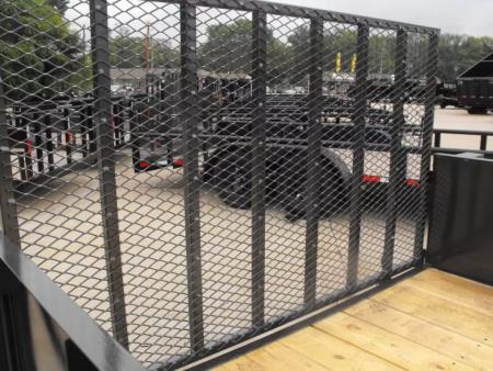 New Utility Trailer 83 X 14 Smooth Hi-Wall 24" Gate 5200 LB Axle