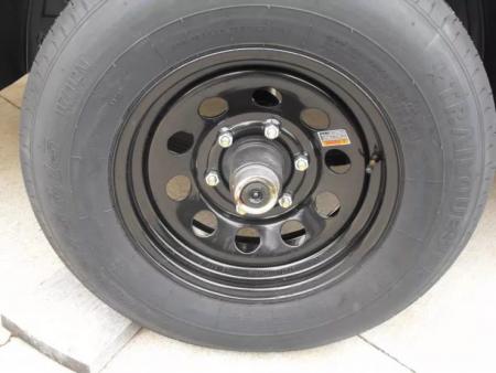 New Utility Trailer 83 X 14 Smooth Hi-Wall 24" Gate 5200 LB Axle