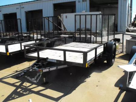 New Utility Trailer 83 X 12 Rear Ramp 2990 Axle