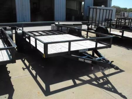 New Utility Trailer 83 X 12 Rear Ramp 2990 Axle
