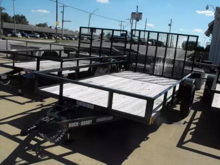 New Utility Trailer 77 X 12 Rear Spring Assisted Gate