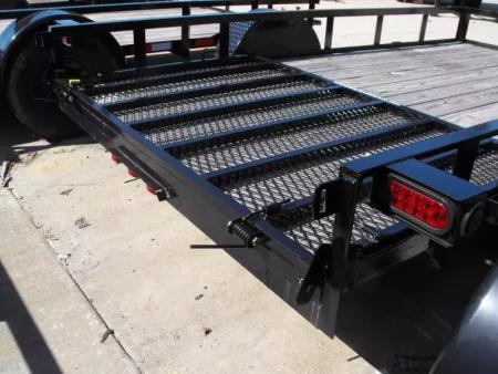 New Utility Trailer 77 X 12 Rear Spring Assisted Gate