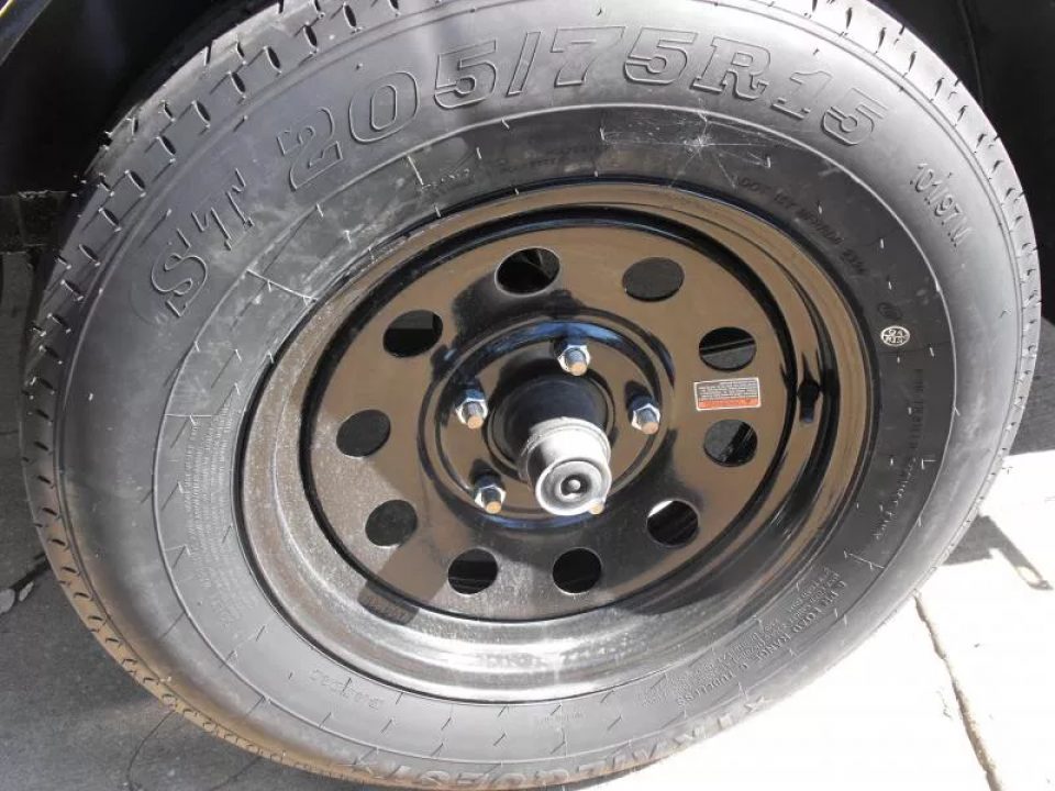 New Utility Trailer 6 X 10 Rear Spring Loaded Ramp 2990  Axle