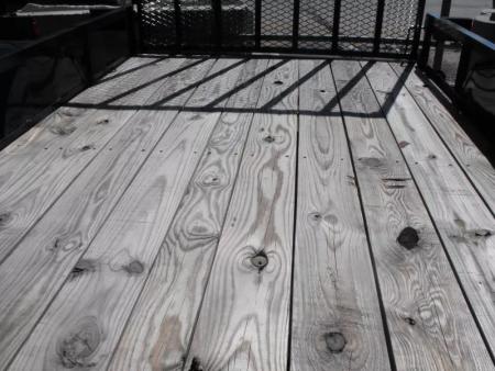 New Utility Trailer 6 X 10 Rear Spring Loaded Ramp 2990  Axle