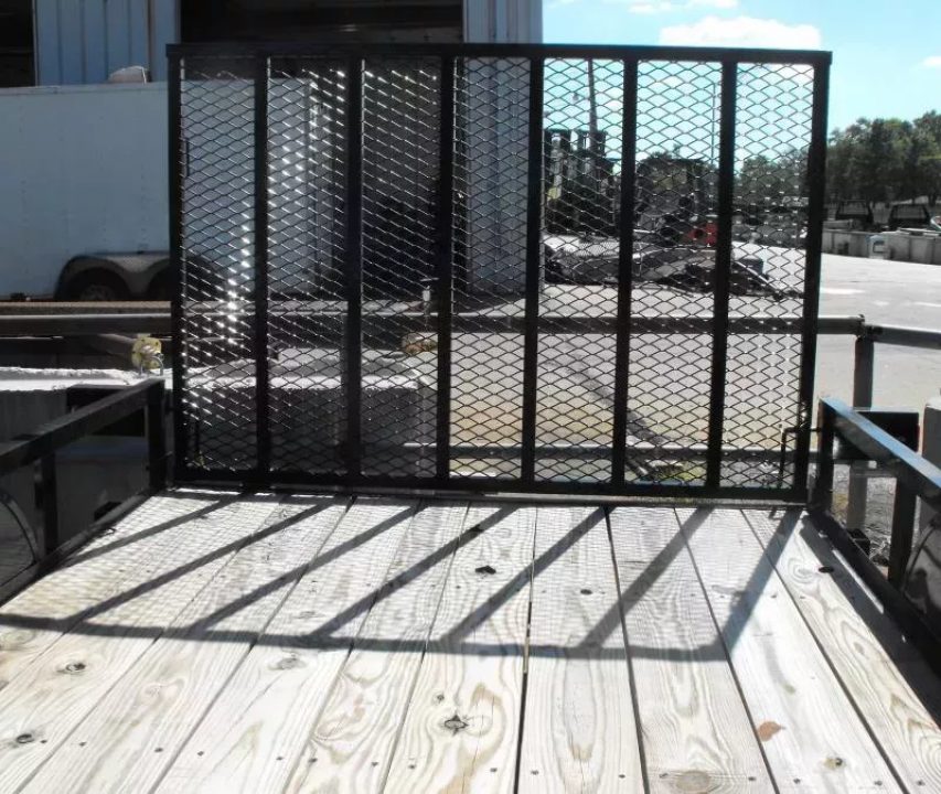 New Utility Trailer 6 X 10 Rear Spring Loaded Ramp 2990  Axle