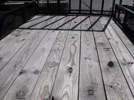 New Utility Trailer 6 X 10 Rear Spring Loaded Ramp 2990  Axle