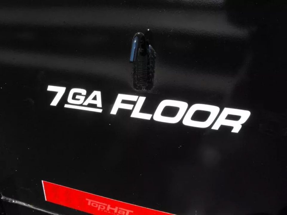 New DUMP TRAILER 83 X 16 2' WALLS 14000 GVWR Slipper Springs 30 Watt Solar