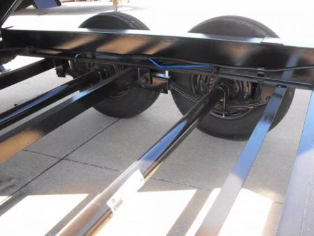 New DUMP TRAILER 83 X 16 2' WALLS 14000 GVWR Slipper Springs 30 Watt Solar