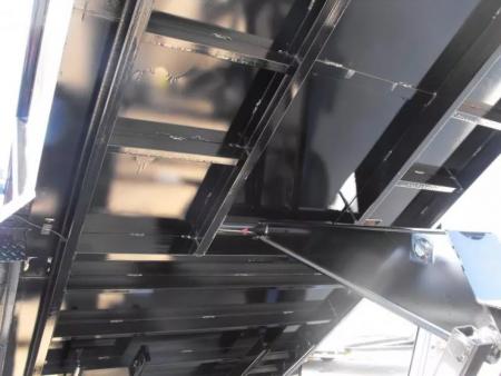 New DUMP TRAILER 83 X 16 2' WALLS 14000 GVWR Slipper Springs 30 Watt Solar