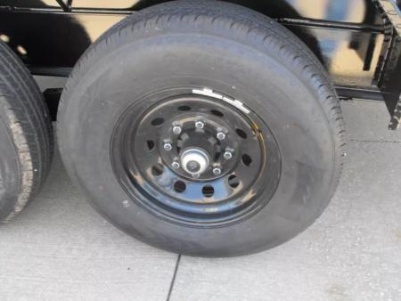 New DUMP TRAILER 83 X 16 2' WALLS 14000 GVWR Slipper Springs 30 Watt Solar