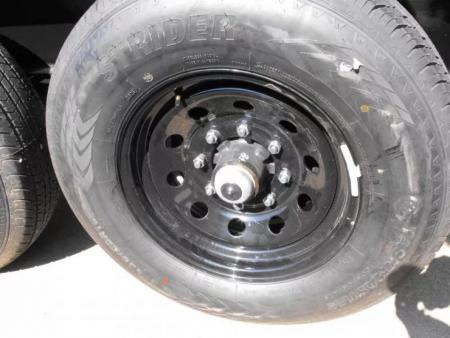 New DUMP TRAILER 83 X 16 2' WALLS 14000 GVWR Slipper Springs 30 Watt Solar